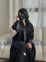 عباية نسمة كريب الأناقة