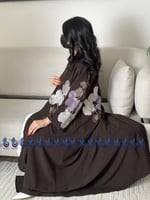 عباية نعومة أغصان ورود