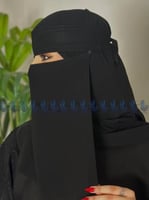 نقاب كبير عادي بربطه