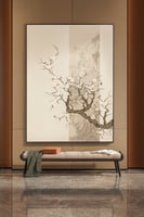 لوحة فنية راقية مستوحاة من الأسلوب الآسيوي التقليد...