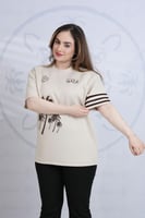 تيشرت التأسيس اوفر سايز بتفاصيل ع الكم