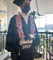 عقد الورد للتخرج 2024