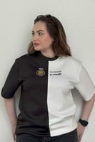 تيشرت النصر اسود&أبيض