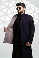 سديري جوخ دبل فيس بيج + كحلي