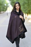 سكارف شتوي نسائي بني