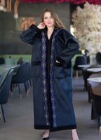 فروه شتوية أسود مع السدو