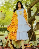 فستان شالكي نسائي