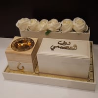 طقم ضيافه جلد - متجر تولان