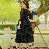 فستان شالكي نسائي