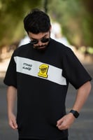 تيشرت الهلال كحلي بقصة مائلة