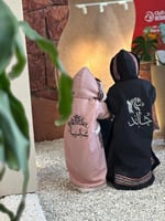 فروة شتوية اطفال تطريز الاسم حسب الطلب