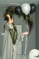 طقم عباية تخرج