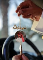 تعليقة سيارة بصورة مع كسرة العود - متجر تولان