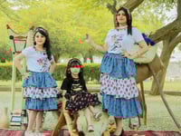 تنوره مع تيشرت