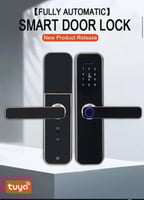 قفل باب الالكتروني الذكي