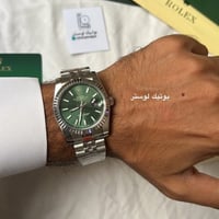 ساعة رولكس مقاس 36 بطارية