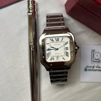 طقم ساعة تانك كارتير وقلم كارتير الجديد