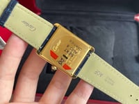 ساعة كارتير تانك جلد الاكثر طلباً