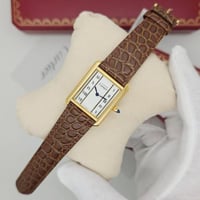 ساعة كارتير جلد CARTIER