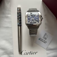 طقم ساعة وقلم كارتير