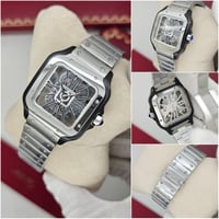 ساعة كارتييه سانتوس مكشوف CARTIER