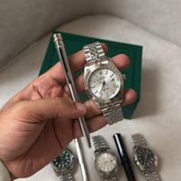 طقم ساعة رولكس وقلم كارتير