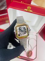 ساعة كارتير سانتوس مكشوف CARTIER