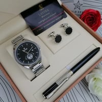 طقم رجالي ساعة قلم وكبك لافينا