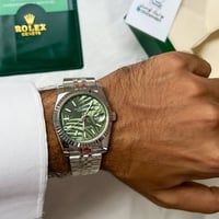 ساعة رولكس مقاس 36 بطارية