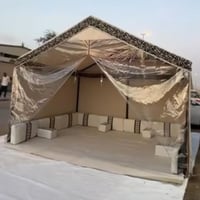 خيمة المشراق واجهه شفاف