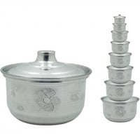 طقم قدور مصري هرمي (8) حبة