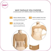 مشد بعد عمليات شفط دهون الذراعين