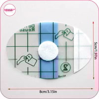 مجموعة من أغطية الأذن مقاومة للماء 20قطعة