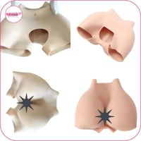 شورت سيليكون طبيعي لتنسيق الخفسات بخصر منخفض متعدد...