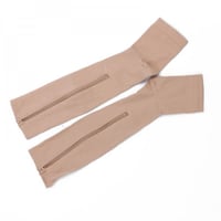 مشد طبي ضاغط للساق مع سحاب لسهولة التحكم قطعتين