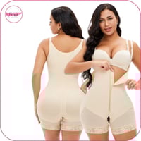 مشد فستايل الكامل بسحاب امامي