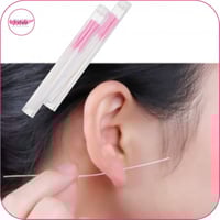 أعواد تنظيف أمنه ثقب الأذن 120 قطعة