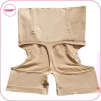 مشد البطن بفتحات جانبية للأرداف