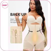 مشد فستايل الكامل بسحاب امامي