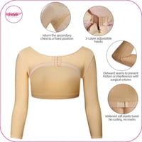 مشد بعد عمليات شفط دهون الذراعين