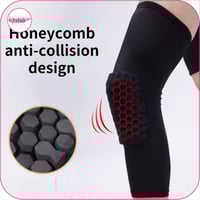 مشد دعم الركبة بحشوة اسفنجية طويل قطعة واحدة