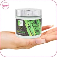 ماسك الطين بخلاصة النعناع للوجه 500 مل