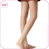 مجموعة من 4 كيلون تصميم شبكي ابيض واسود