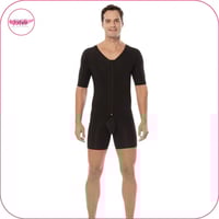 مشد كامل لبعد عمليات شفط الدهون بسحاب فوق الركبة v...