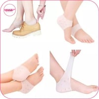 كعب السيليكون للحماية أبيض