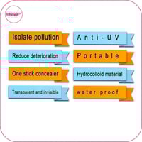 ملصق لحماية واخفاء حب الشباب 36 لاصقة