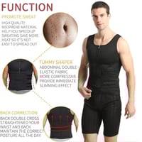 مشد حراري بشريط مضاعف من النيوبرن للبطن والظهر