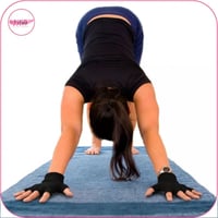 قفازات نصف أصابع من القطن للرجال والنساء