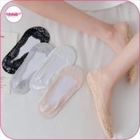 جوارب دانتيل الوان متعددة