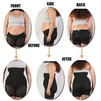 شورت مع حزام ضغط 2 في 1 لبعد الولادة النفاس